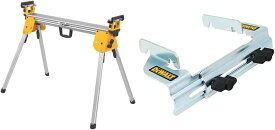 Dewalt デウォルト Miter Saw Stand, Compact (DWX724), Silver & Miter Saw Crown Stops (DW7084)