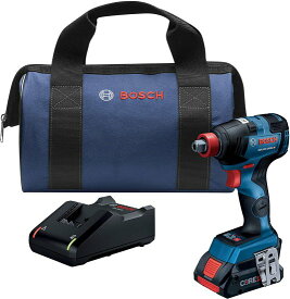 BOSCH ボッシュ GDX18V-1800CB15 Freak 18V EC Brushless Connected-Ready 1/4 In. and 1/2 In. Two-In-One Bit/Socket Impact Driver Kit with (1) CORE1