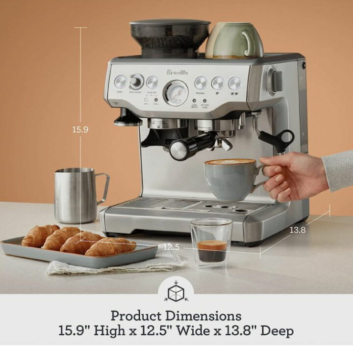 楽天市場】Breville ブレビル BES870XL バリスタ エスプレッソマシン 