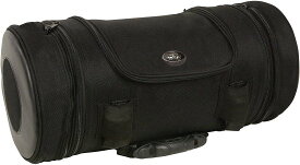 Milwaukee Leather MP8135 Black Large Textile Motorcycle Sissy Roll Bag - One Size