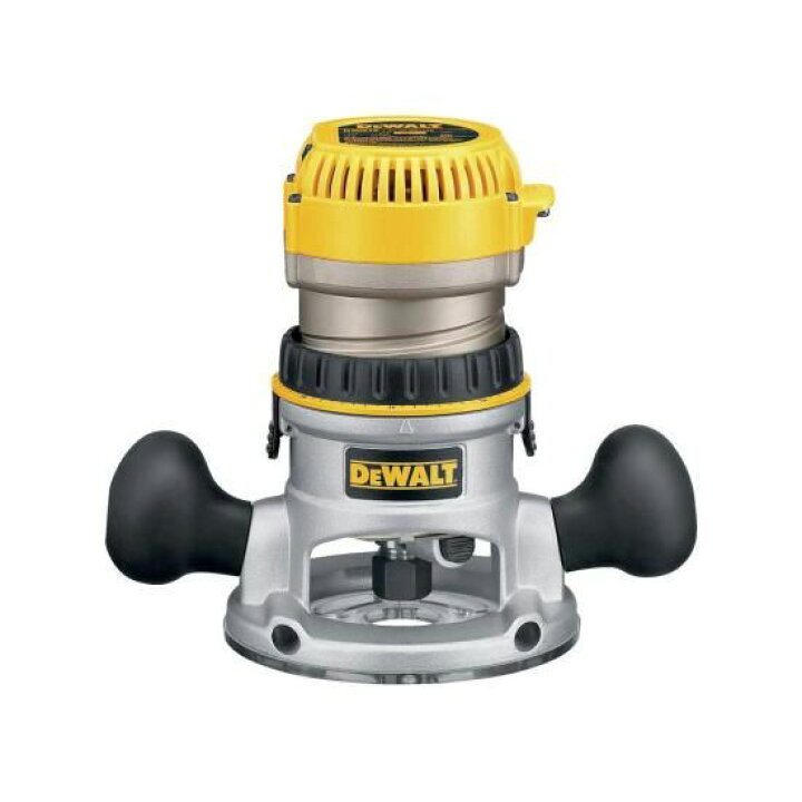 楽天市場】DEWALT ルーター、固定ベース、12アンペア、24,000 RPM 可変 