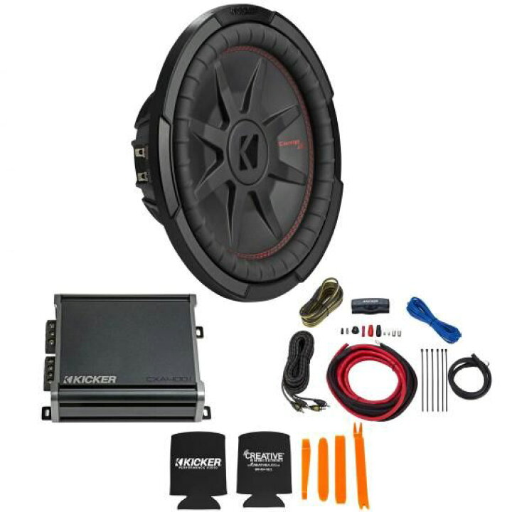 楽天市場】Kicker 12インチ Comp RT 薄型ウーファーには、46CXA4001 