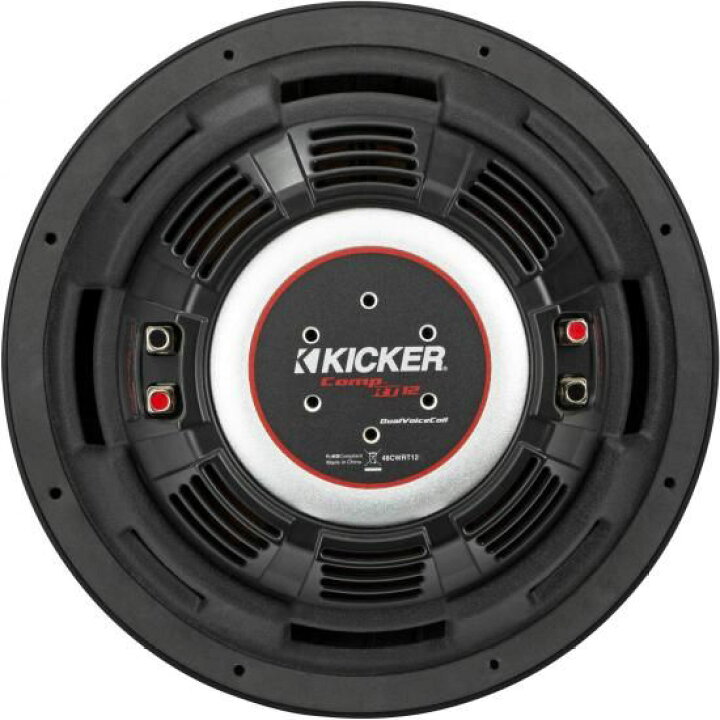 楽天市場】Kicker 12インチ Comp RT 薄型ウーファーには、46CXA4001 