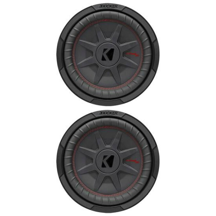 楽天市場】KICKER 12インチ 1000ワット ピークパワー 2オーム DVC 超薄 
