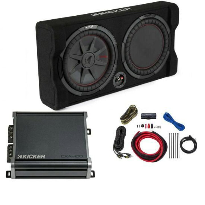 楽天市場】Kicker Comp RT 12インチサブウーファーエンクロージャー 