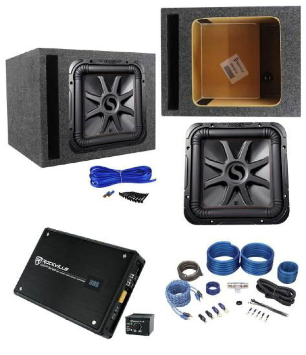 楽天市場】KICKER 45L7R122 12インチ 1200W L7R Solo-Baric サブ 