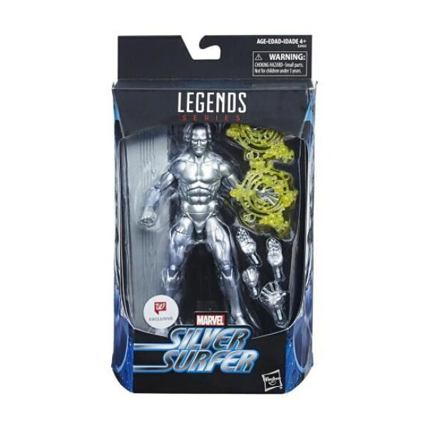 ハズブロ マーベルレジェンド ウォルグリーン限定 6インチ アクションフィギュア シルバーサーファー/Hasbro 2018 MARVEL LEGENDS WALGREEN EXCLUSIVE SILVE