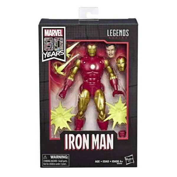 ハズブロ マーベルレジェンド マーベル コミックス 80周年記念 6インチ アクションフィギュア クラシックアーマー アイアンマン / Hasbro 2019 MARVEL LEGEN