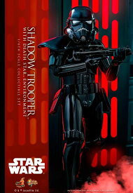 Hot Toys スター・ウォーズ クラシック シャドウ トルーパー デス・スター 環境 1/6スケール 12インチ コレクターフィギュア。