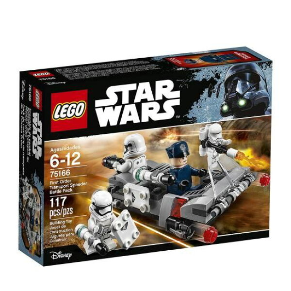 LEGO レゴ 75166 Star Wars First Order Transport Speeder Battle Pack Building Kit