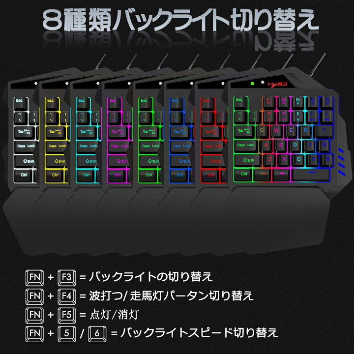 楽天市場】【送料無料】片手 ゲーミングキーボード 専用コンバーター 内蔵 RGB ゲーム機 35キー USB有線 静音 リストレスト付き Switch/PS4/PS3/Xbox One/XBOX 360対応 プレゼント日本語取扱説明 プログラム可能 : Life world store 楽天市場】【送料無料】片手 ゲーミングキーボード 専用コンバーター 内蔵 RGB ゲーム機 35キー USB有線 静音 リストレスト付き Switch/PS4/PS3/Xbox One/XBOX 360対応 プレゼント日本語取扱説明 プログラム可能 : Life world store