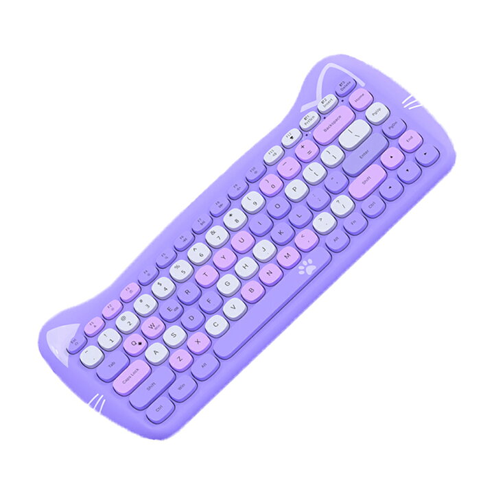 楽天市場 送料無料 ワイヤレスキーボード タイプライターキーボード パソコン用キーボード ブルートゥースキーボード ワイヤレス 無線 Bluetooth おしゃれ オフィス ゲーミング かわいい 軽量 Bluetoothキーボード おしゃれ 電池は別購入必要 Life World Store