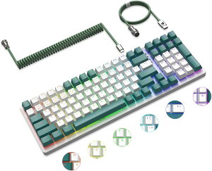 yzZiYouLang K6 Pro CXL[{[h 96% 3[hJjJ zbgXbv 4000mAhRC USBP[ut Ԏ L[{[h 18RGB obNCgtu[XCb` MAC/PS4/XBOX p