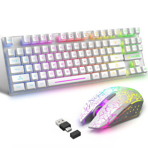 yzZIYOU LANG 80% 3in1 Q[~OL[{[h}EXZbg C{[obNCg 87L[ RpNg 2.4GCX [d e3800mAh pz JjJQ[L[{[h 2400DPI RG