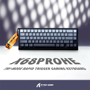 ySzATTACK SHARK X68PROHE sbhgK[ L[{[h  3[hڑ 2.4G Bluetooth USB-CL 8KHZ Q[~OL[{[h sbhgK[ \ȃAN`G[V RT