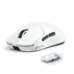 �y���������zATTACK SHARK X8ULTIMATE �Q�[�~���O�}�E�X ���y��65�O���� 3���[�h�ڑ� 1���X�C�b�`���� ����x��0.163ms800mAh�o�b�e���[ �����������\ 8K�h���O���t�� �����Q�[�}�[���� �l�̍H�w �Z�K