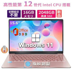 Vi m[gp\R Officet SҌݒ Win11 Pro  {L[{[h e[N Intel N5095  16GB SSD 2048GB 15.6^t  WebJ USB3.0 miniHDMI @\ Bluetooth