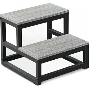 �����t���[�� 2�i�X�e�b�v�� ���� (38*38*35CM�i2�i�j) �X�e�b�v�X�c�[�� �ω׏d100kg �A�E�g�h�A �y�b�g�X���[�v �r�� �X�c�[���� ���u���� ���֑� �q����l���p ����~�� ���ݑ�