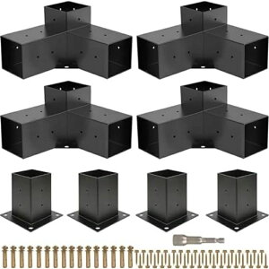 4x4�؍ޗp �؍HDIY�|�X�g�x�[�X�L�b�g �p�[�S���g���L�b�g ���O�p�[�S���� �p�[�S���u���P�b�g �p�[�S���L�b�g �ۑ����� 4�E�F�C���p�R�[�i�[�u���P�b�g �p�[�S���n�[�h�E�F�A �K�[�{/�p�e