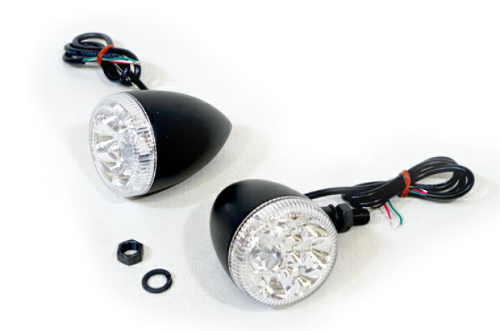 楽天市場】1年保証付 シャドウ750 LEDウインカー HANABI 3