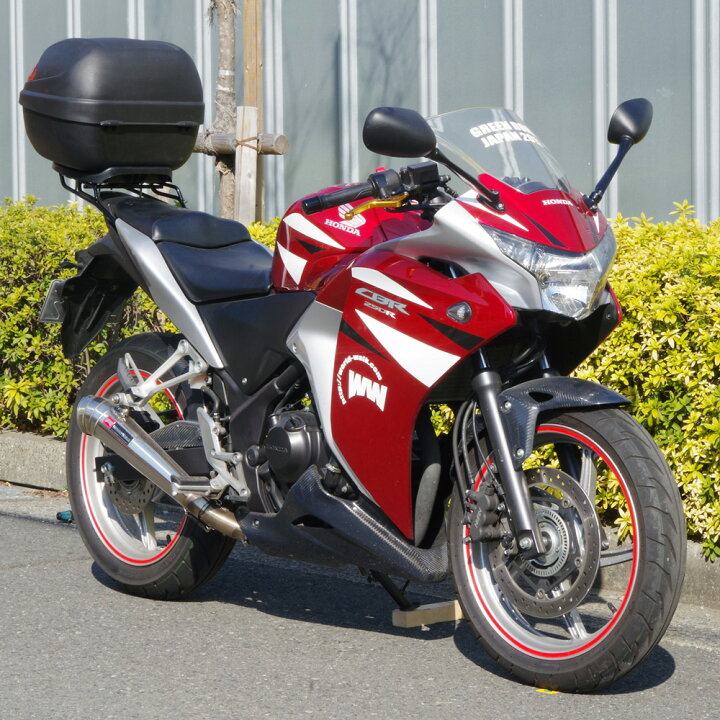楽天市場】1年保証付 ツーリングネット付CBR250R MC41 CBR125R用 リア 