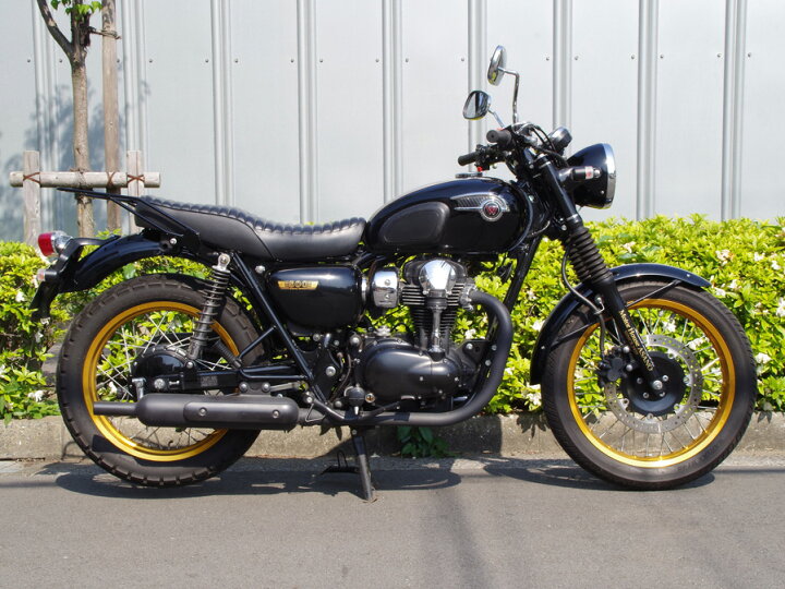 楽天市場】1年保証付 ツーリングネット付カワサキ W800 W650 W400 リア 