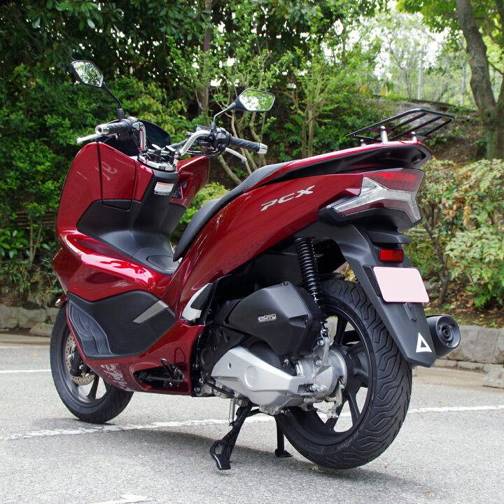BIKERS バイカーズ リアキャリア カラー：レッド PCX150 PCX160 eHEV 