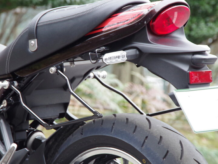 楽天市場】Z900RS用サドルバッグサポート 片側 : バイクパーツのワールドウォーク