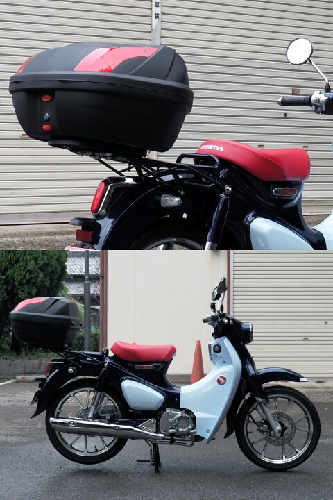 楽天市場】1年保証付 ツーリングネット付スーパーカブ125 C125 リア 