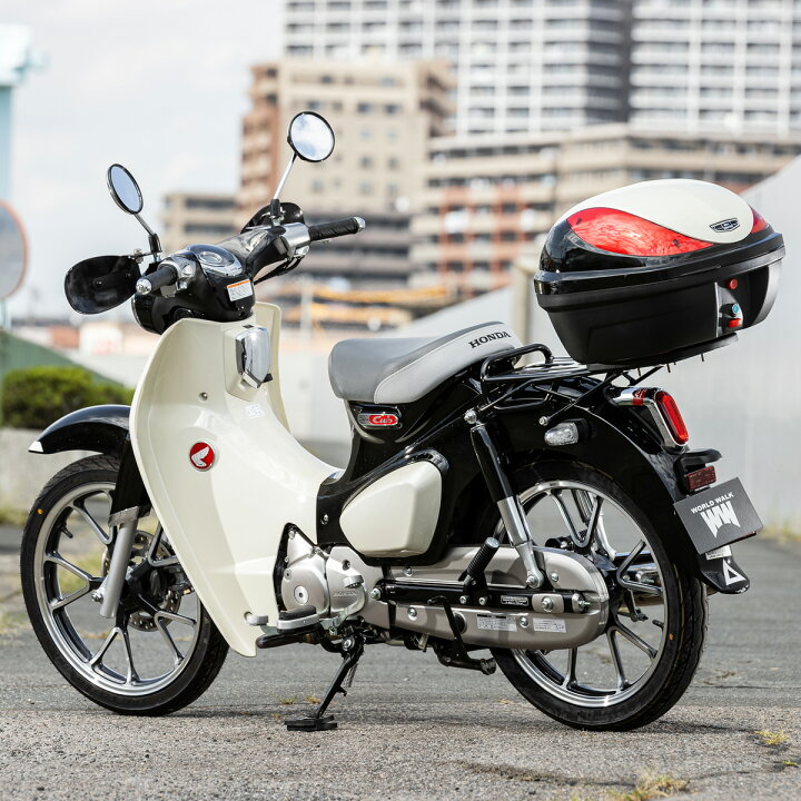 楽天市場 送料無料 ホンダ スーパーカブ C125 リアキャアボックスセット Wca 36 Hwb32 2pニルタバブルー レトロブルーpカデットグレー Pベージュ Pシャイニングブラック Pベージュバイク 純正色 新色 塗装 トップケース タンデム ボックス バイクパーツのワールドウォーク