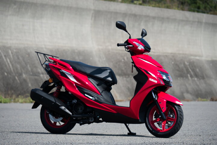 楽天市場】1年保証付 ツーリングネット付シグナスX(SEA5J/SED8J)用リア 