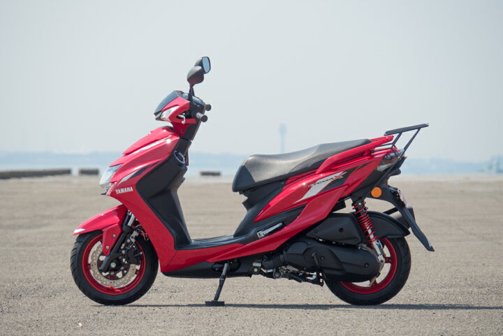 楽天市場】1年保証付 ツーリングネット付シグナスX(SEA5J/SED8J)用リア 