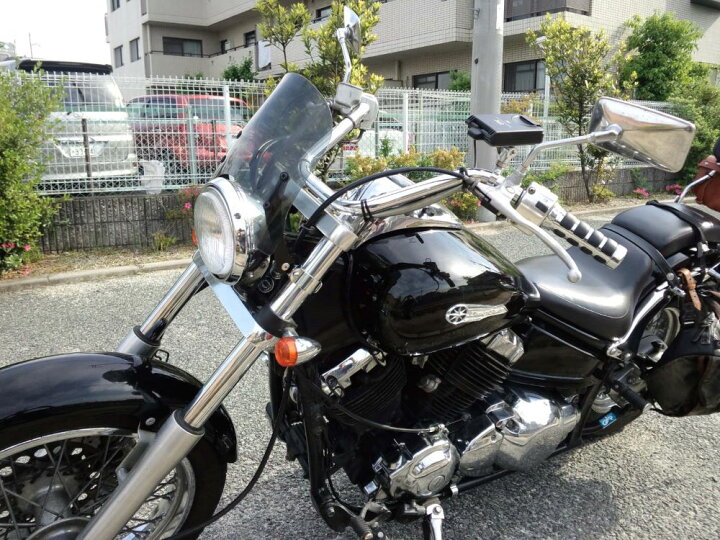 楽天市場】1年保証付 メンテナンスクロス付！ヤマハ ドラッグスター400 