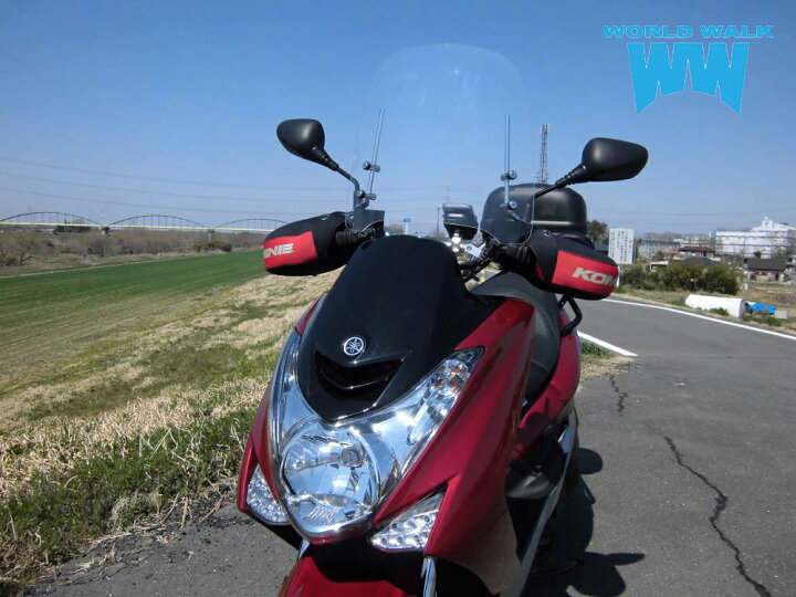 楽天市場 マジェスティs マジェスティーs 原付汎用ウインドスクリーン 風防 クリア スモーク バイクパーツのワールドウォーク