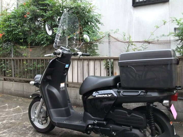 楽天市場 ヴェルデ ベンリー110 ベンリィ110 原付汎用ウインドスクリーン 風防 クリア スモーク アダプター付 バイクパーツのワールドウォーク
