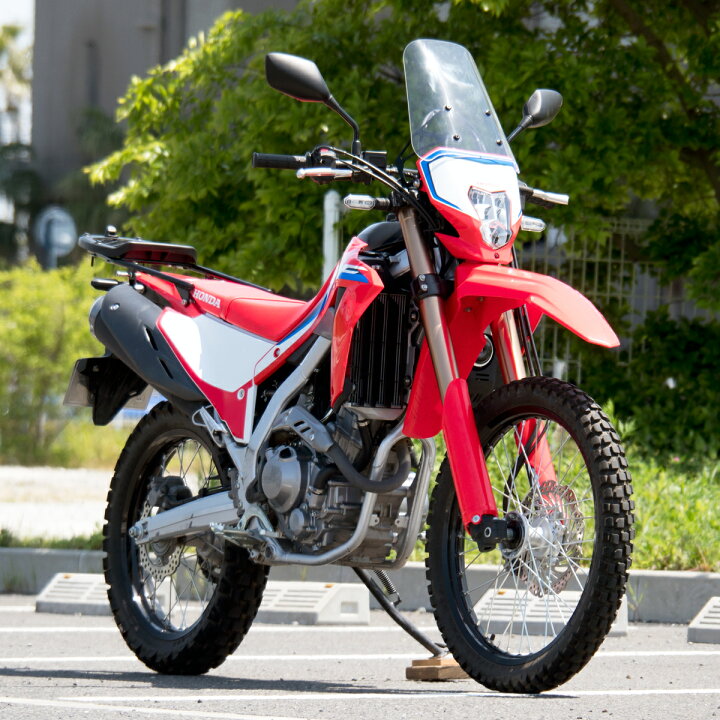 楽天市場】1年保証付 ホンダ CRF250L CRF250Ls 専用 補修用スクリーン ホンダ バイク 赤 大型ウィンドシールド