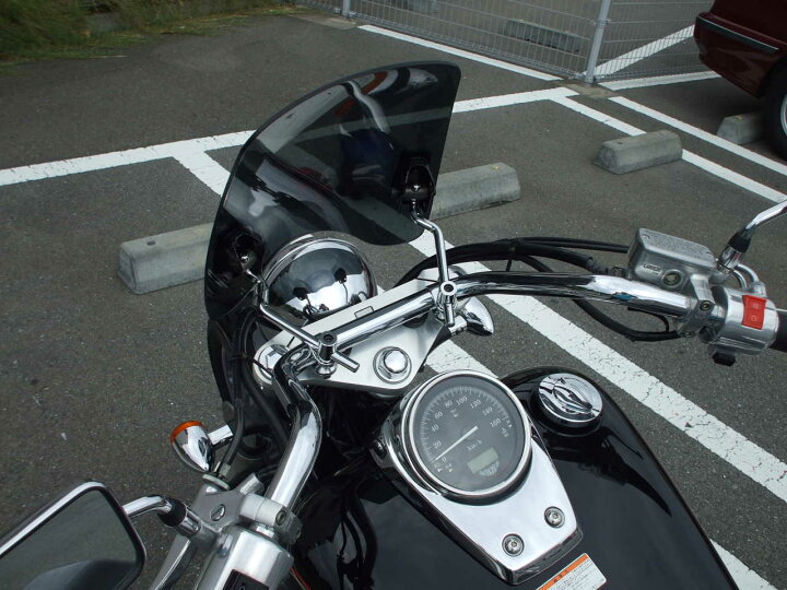 楽天市場 シャドウスラッシャー750 シャドースラッシャー750 汎用スクリーン シールド 風防 クリア スモーク バイクパーツのワールドウォーク