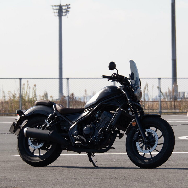 互換品】Rebel250/500 レブル250/500 2020- 大型 ロング スクリーン 