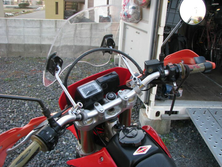 楽天市場 Xr250 汎用スクリーン シールド カスタムパーツ 風防 クリア スモーク バイクパーツのワールドウォーク