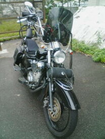 【11/1~最大2,000円OFFクーポン】1年保証付 メンテナンスクロス付！ビラーゴ250 汎用大型スクリーン バイザー シールド 風防 クリア スモーク