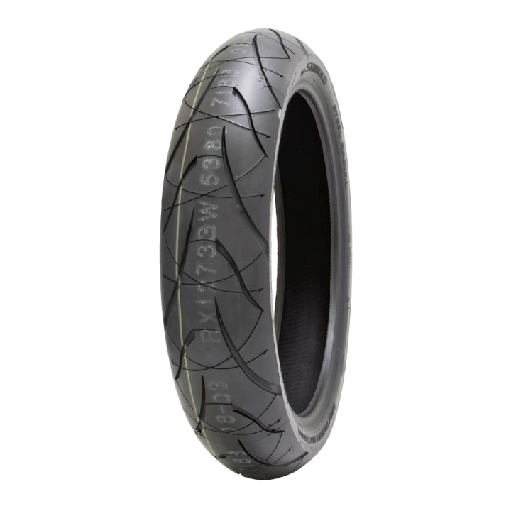 楽天市場】SHINKO シンコータイヤ 016 VERGE 2X 120/60ZR17 M/C