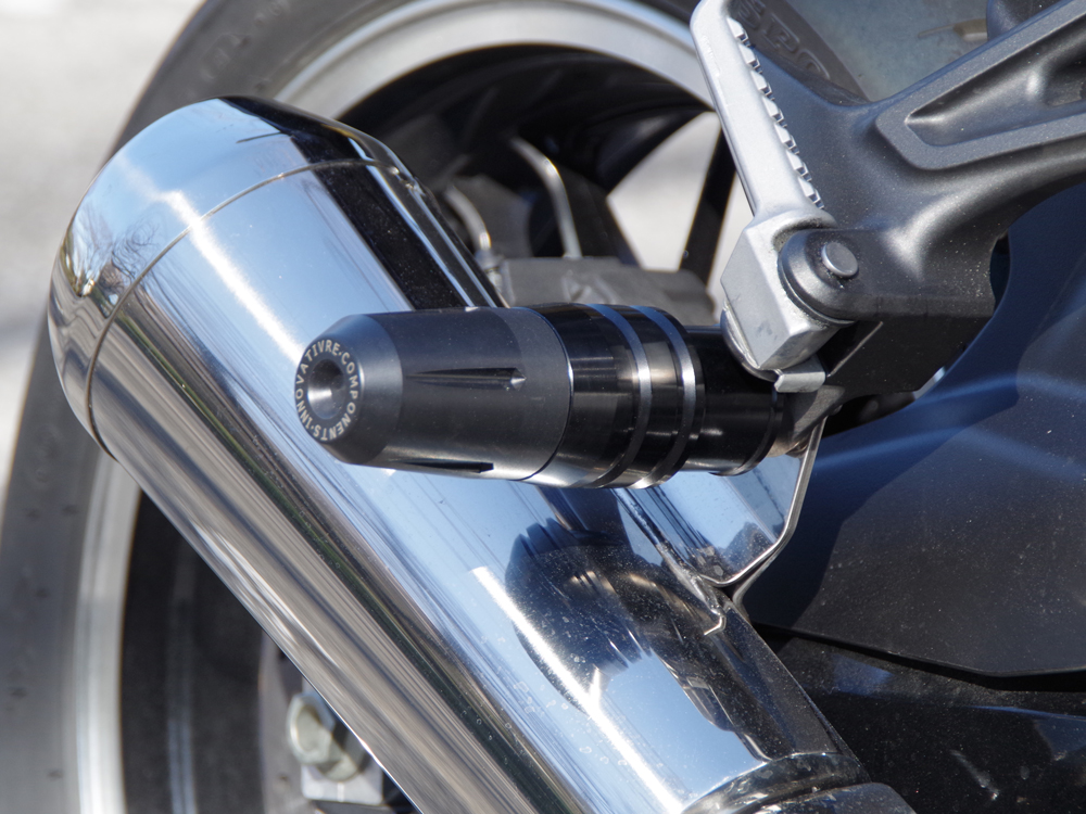 Z900RS用 マフラーガード weg-6m 送料無料 マフラーガード ガード スライダー バイク ダメージ 軽減 外装パーツ カスタムパーツ  WORLD WALK ワールドウォーク あす楽 | バイクパーツのワールドウォーク