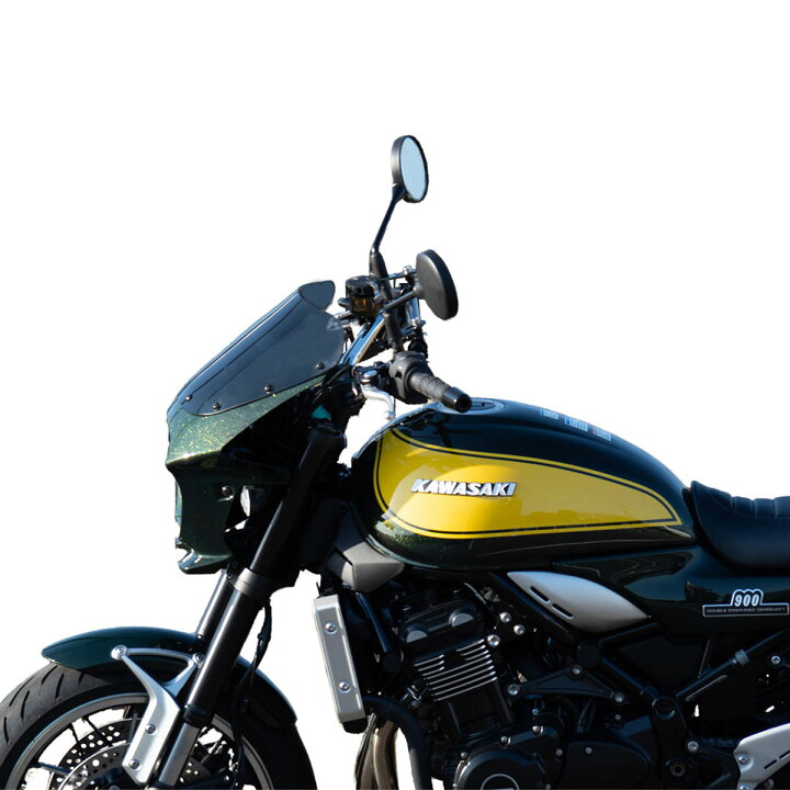ブラスター2 食いつか カワサキ Z900RS ビキニカウル グリーン/イエロー