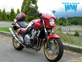 ホーネット250 VTR250 汎用ビキニカウルタイプR キャンディブレイジングレッド 国内製産 WW製 ワールドウォーク