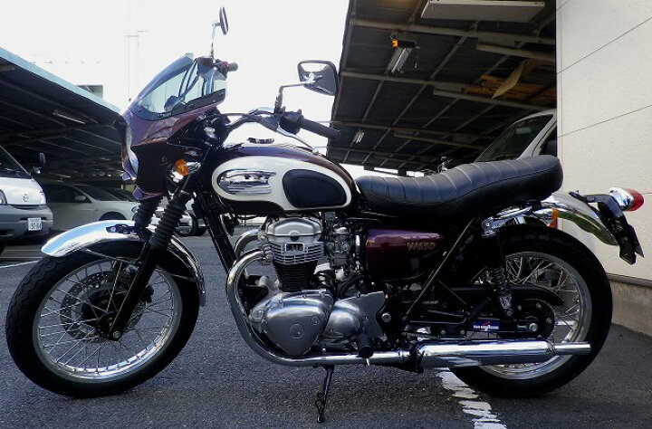 楽天市場】W650 汎用ビキニカウル タイプRスクリーン [純正色塗装] ABS 