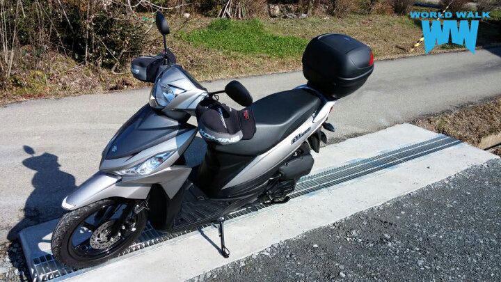 楽天市場】1年保証付 アドレス110 対応 リアボックス 30L トップケース 