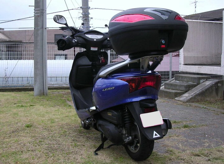 楽天市場】1年保証付 リード110 LEAD110 対応 リアボックス トップ 