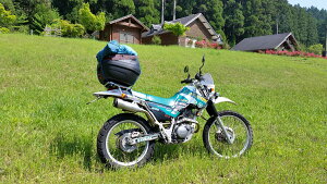 1年保証付 セロー225WE対応 リアボックス トップケース 汎用 ツーカラーレンズ リアボックス エクスクルーシブ 48L お買い物マラソン 開催