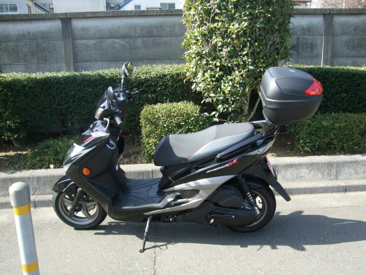 楽天市場】1年保証付 シグナスX対応 リアボックス トップケース 汎用 