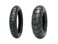 SHINKO シンコータイヤ SR428 130/80-18 & SR428 180/80-14 フロント リア 前後セット TW200 TW200E W225…